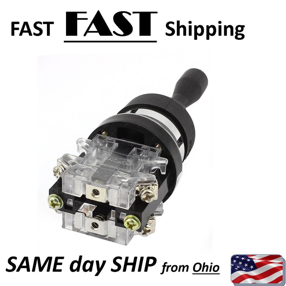 2NO Momentary 30mm Fixing Hole Double-way Joystick Switch