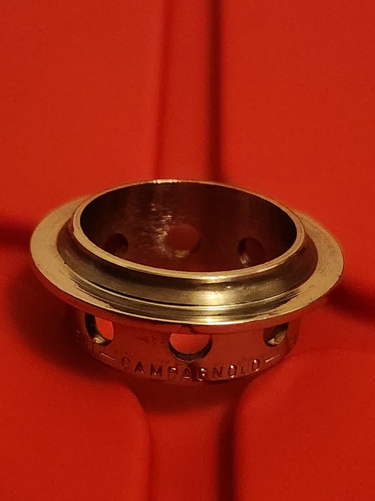 Campagnolo Super Record Headset Upper Race Drilled Threaded 1" Drillium Top Cup