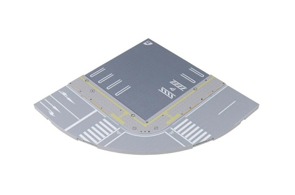 Kato 41-101 N UNITRAM Intersection Inner Side Road Plate