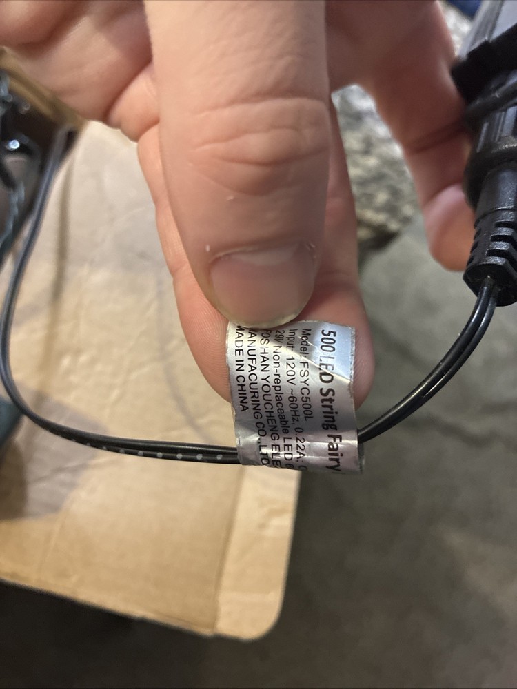 500 LED String Warm White Micro Lights