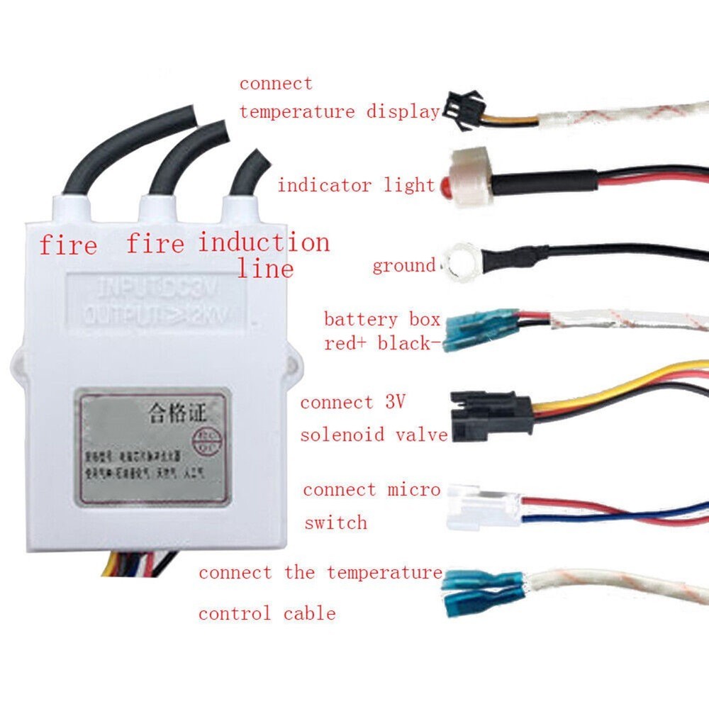 Controller Gas Water Heater Double Ignition Three-Wire Pulse Point Controller
