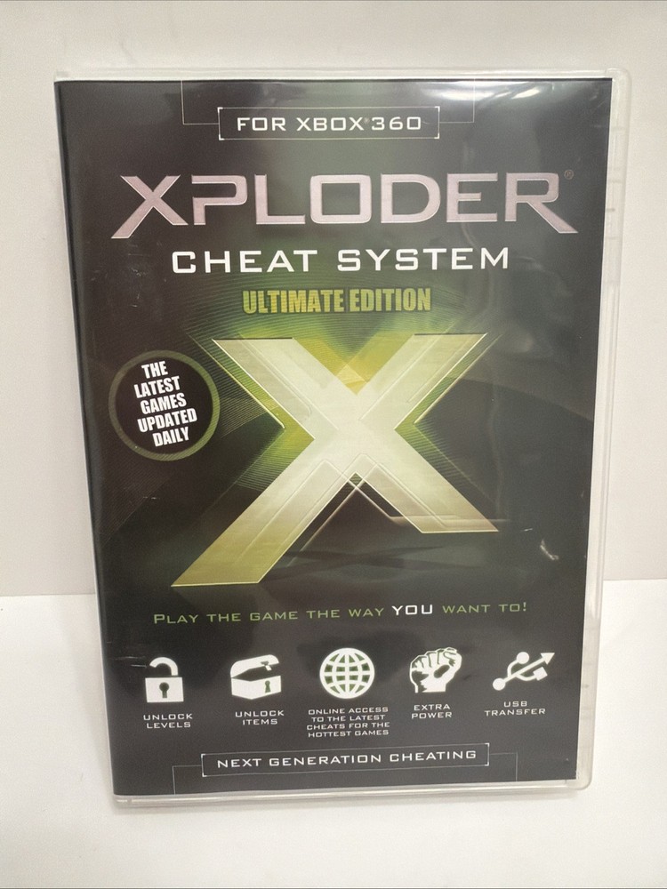 Xploder Cheat System Ultimate Edition Microsoft Xbox 360 System Complete READ