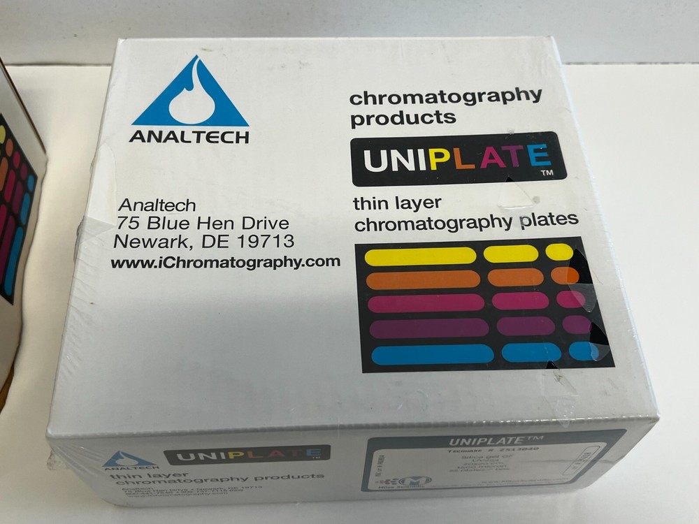 Shelf 21 : 2 BoxesAnaltech Uniplate UV254 (02014) - 1 Opened / 1 Sealed