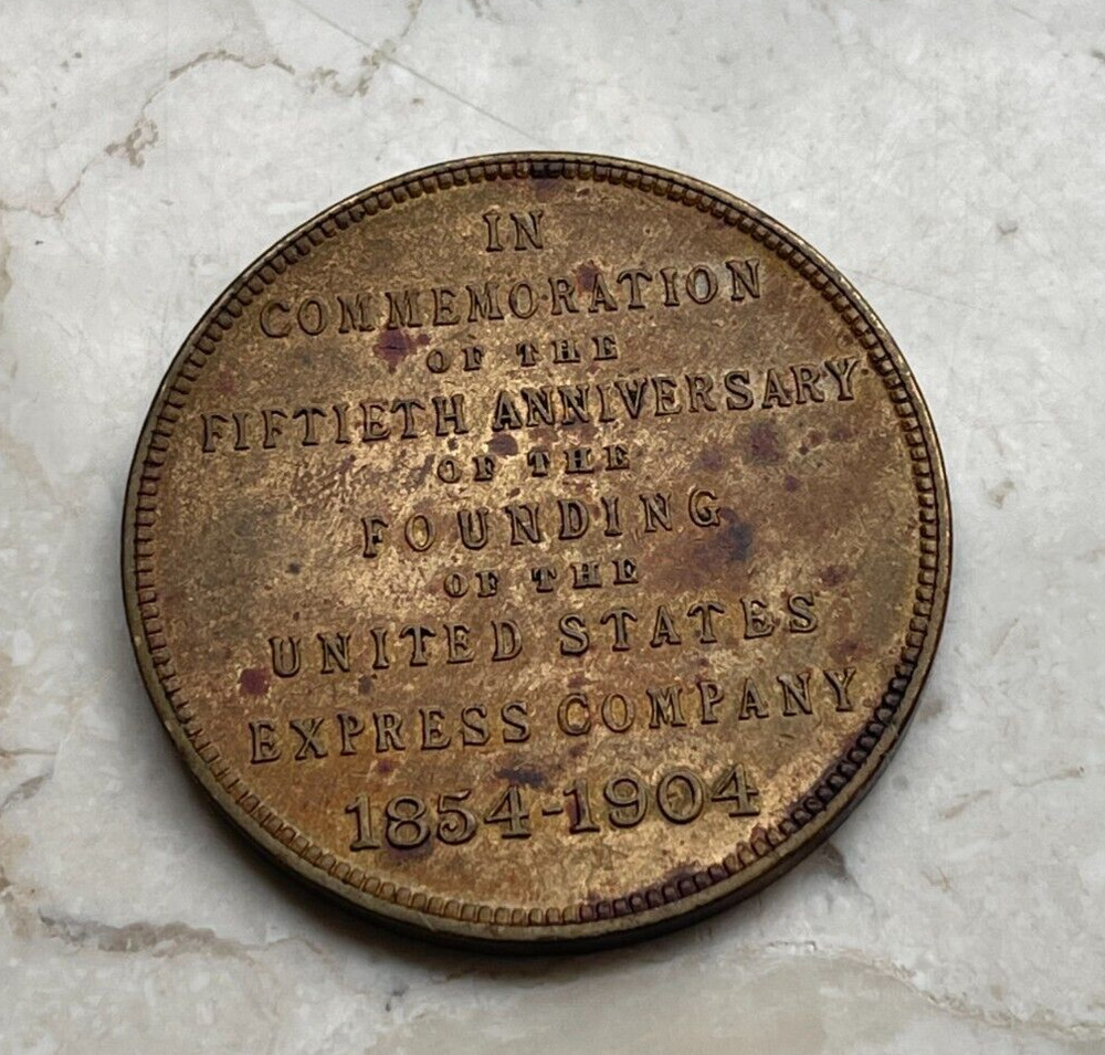 1904 US Express Co HK-736 So Called Dollar - Brass JS