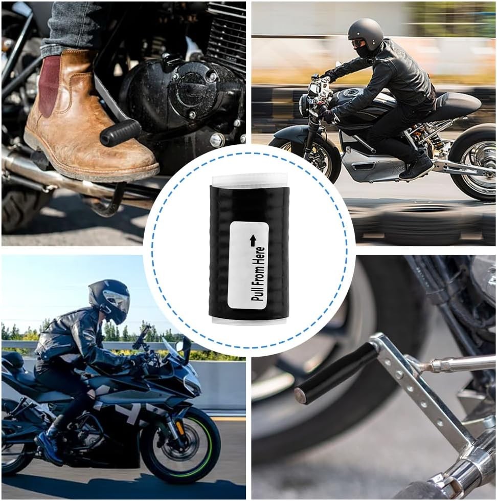 6PC Motorcycle Shifter Shoe Protector Rubber Gear Shift Boot Toe Cover Quick
