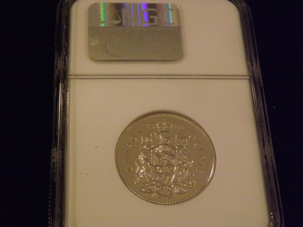 1988 50c Canada NGC SP 69