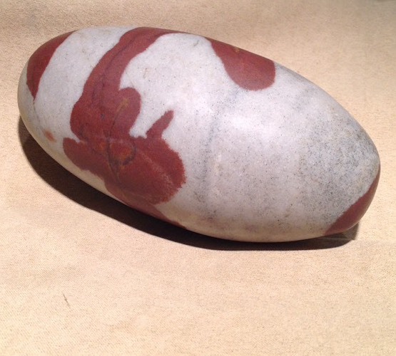 Shiva Lingam Brown Multi Pattern !