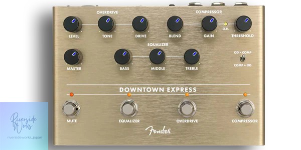 FENDER Downtown Express Bass Multi-Effect Pedal