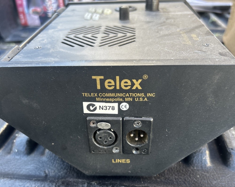 Telex Audiocom SS1000 Intercom Speaker Station and Microphone