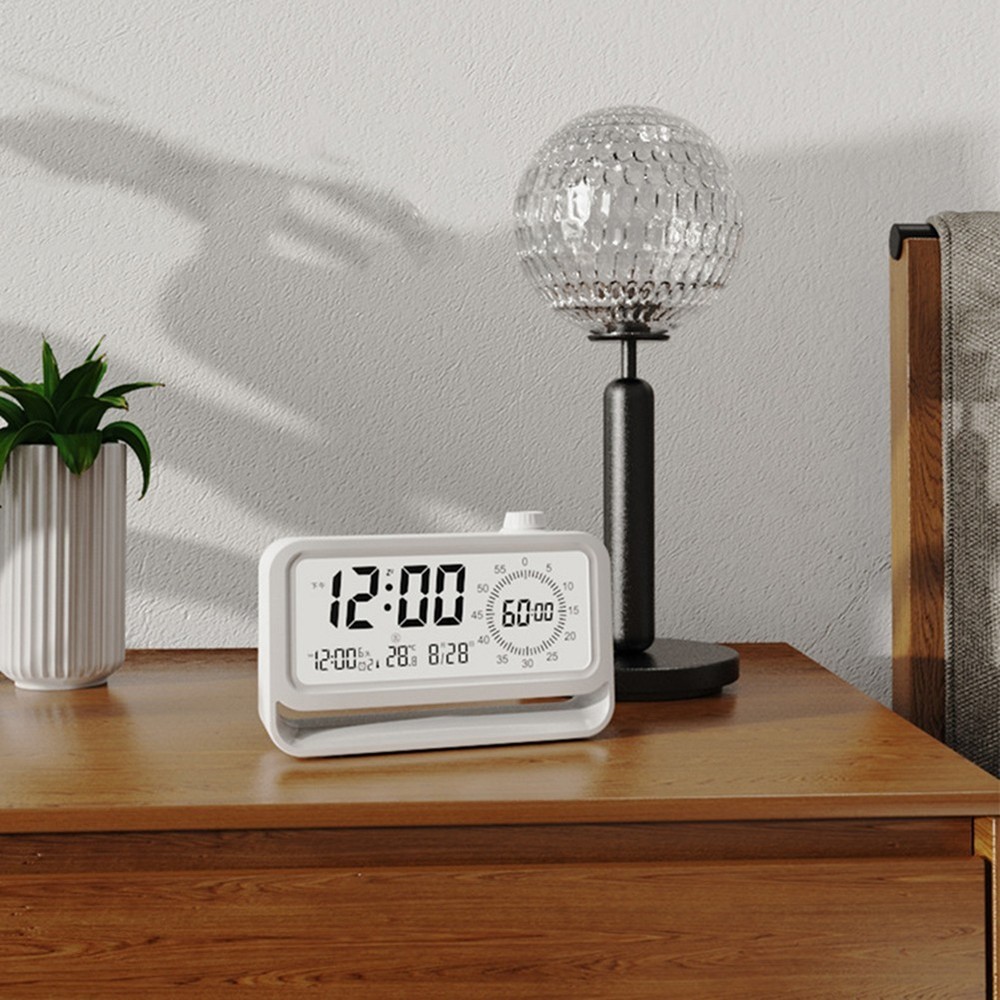 Multifunctional Electronic Clock with Timer Date and Temperature Display