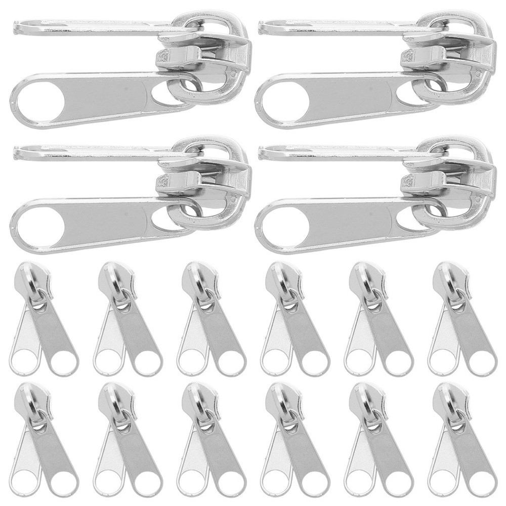 20 Pcs Jacket Zipper Replacement Universal Repair Kit Pull Luggage