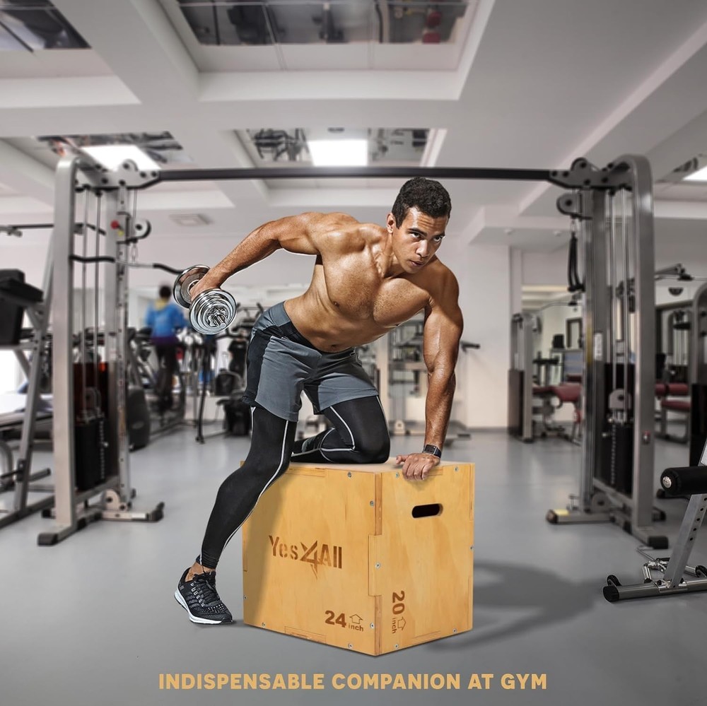 Plyometric Box for Strength Training