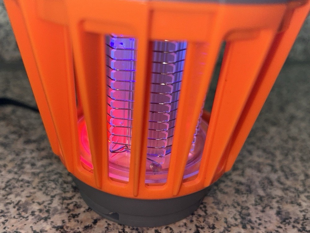 LED Camping Lantern Bug Zapper USB Rechargeable Mosquito Killer Light