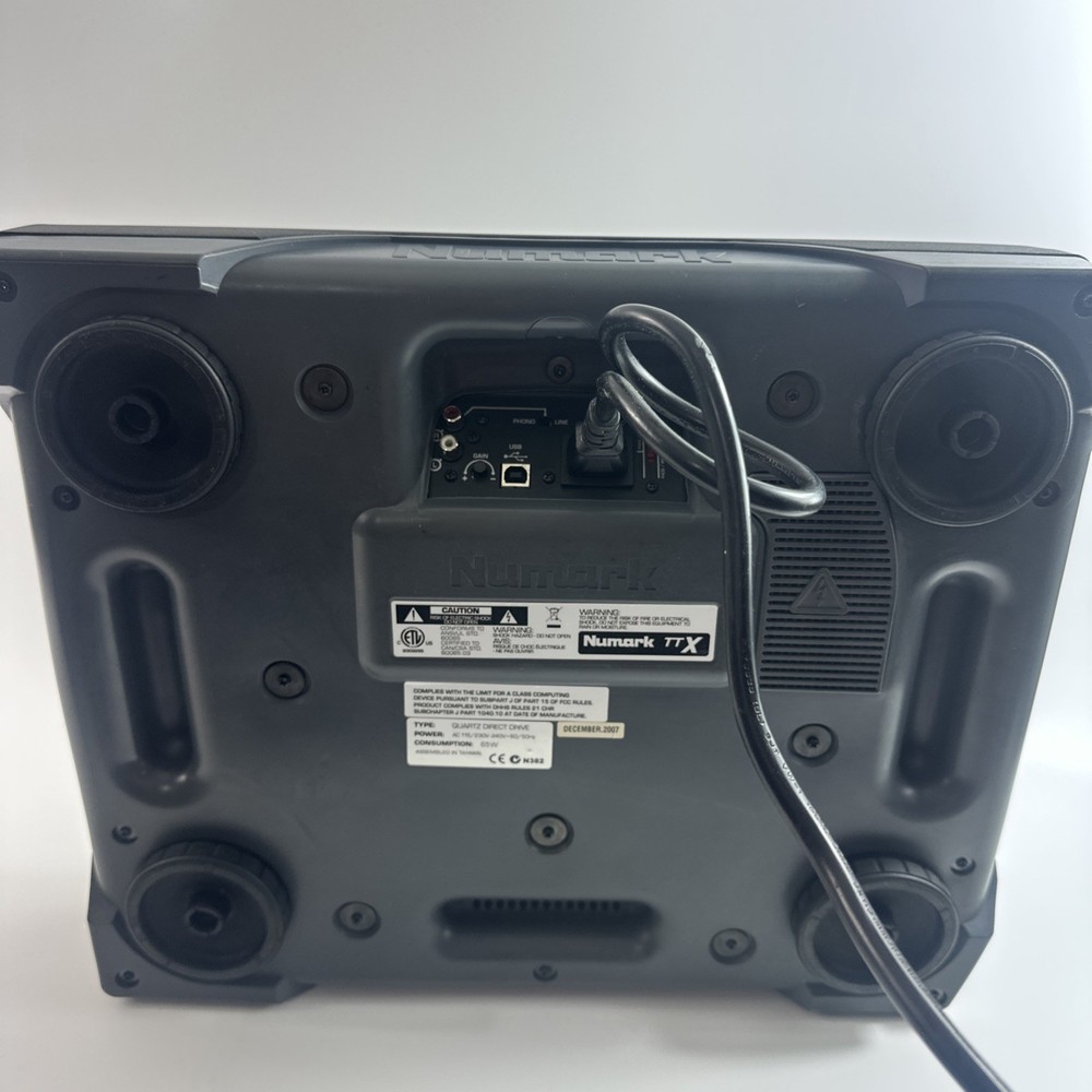 Numark TTX DJ Controller, READ