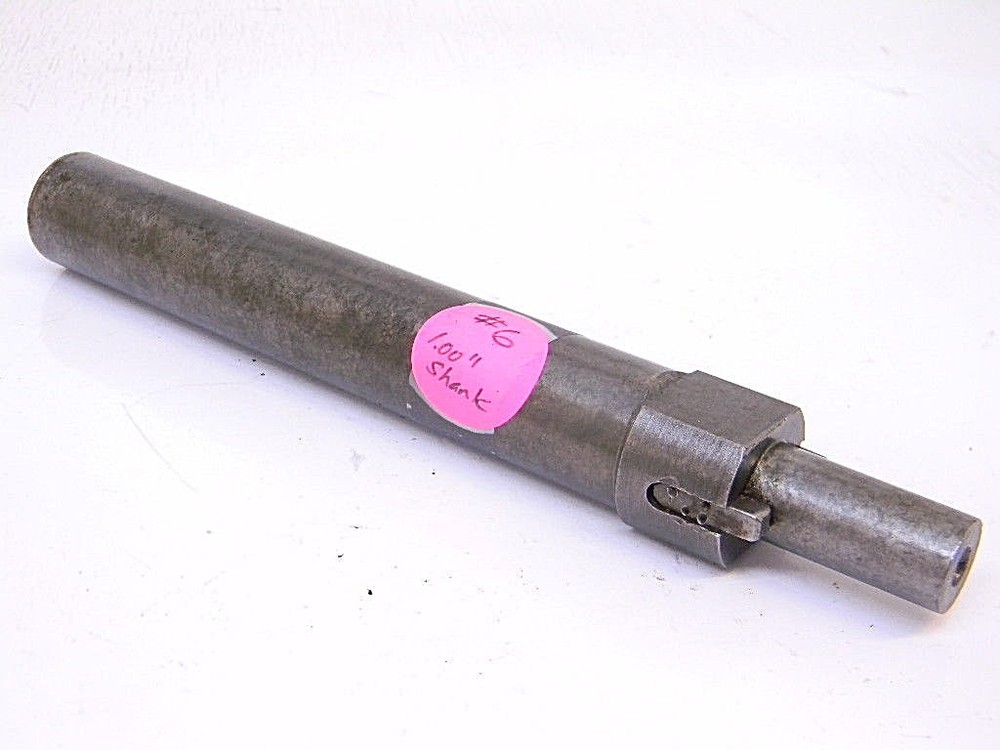 USED STRAIGHT SHANK SHELL REAMER ARBOR #6