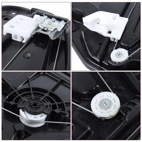 Power Window Regulator with Panel w/o Motor Front Left Driver Side Front