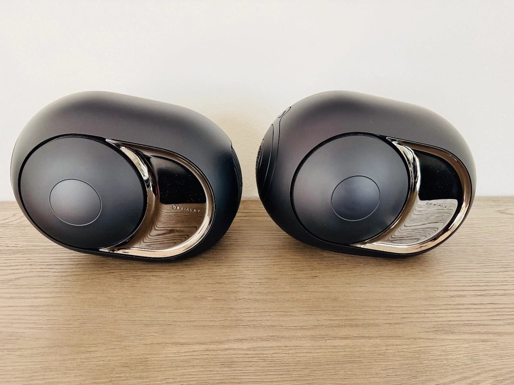 Devialet Phantom 1 108db Matte Black Pair, Original Packaging, 2 Remotes