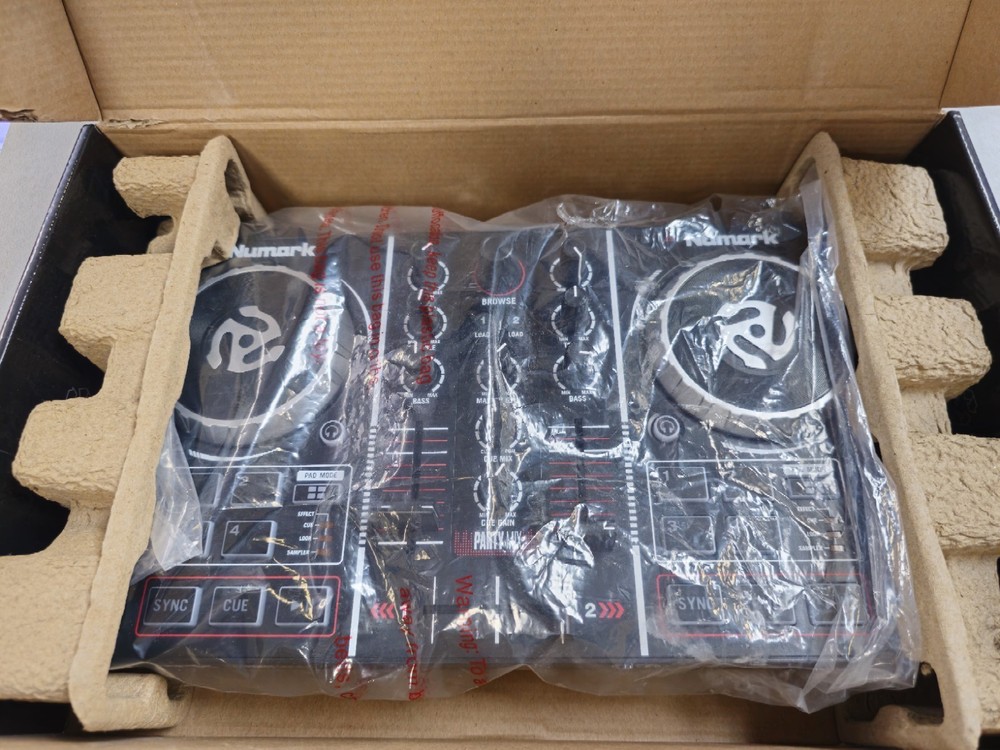 Numark Party Mix DJ Controller with Built-In Light