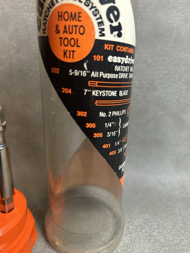 Vtg Creative Tools Inc. Easydriver Ratchet Tool System Ball Screwdriver