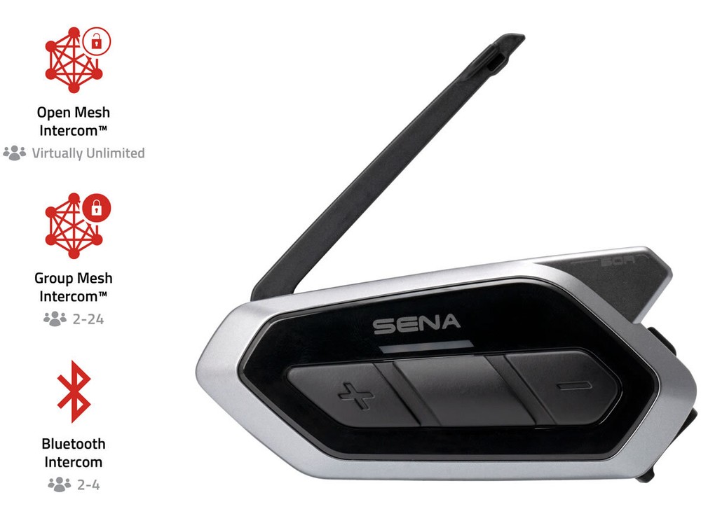 Sena 50R-02 Mesh Bluetooth Intercom - Single