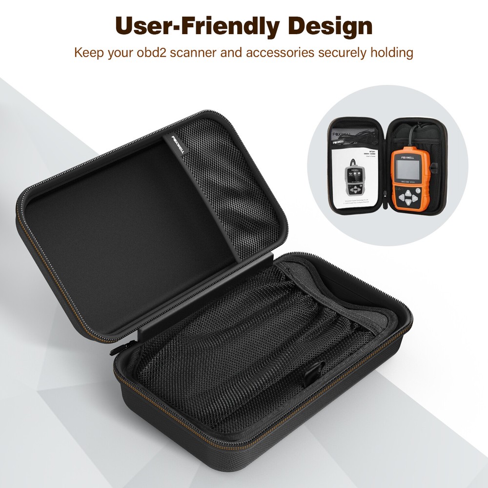 FOXWELL Code Reader EVA Protective Travel Carrying Bag for NT510 Elite Serise