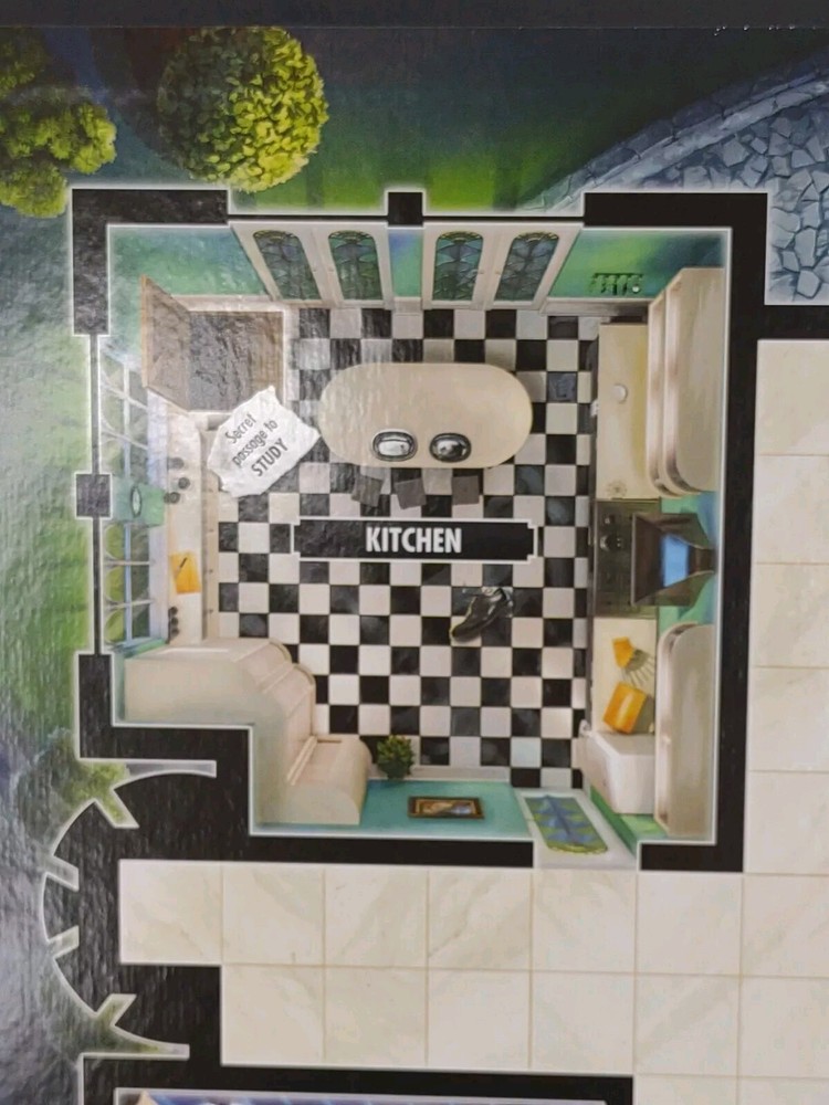 2015 Hasboro Clue Game - Replacement Parts - Board Game