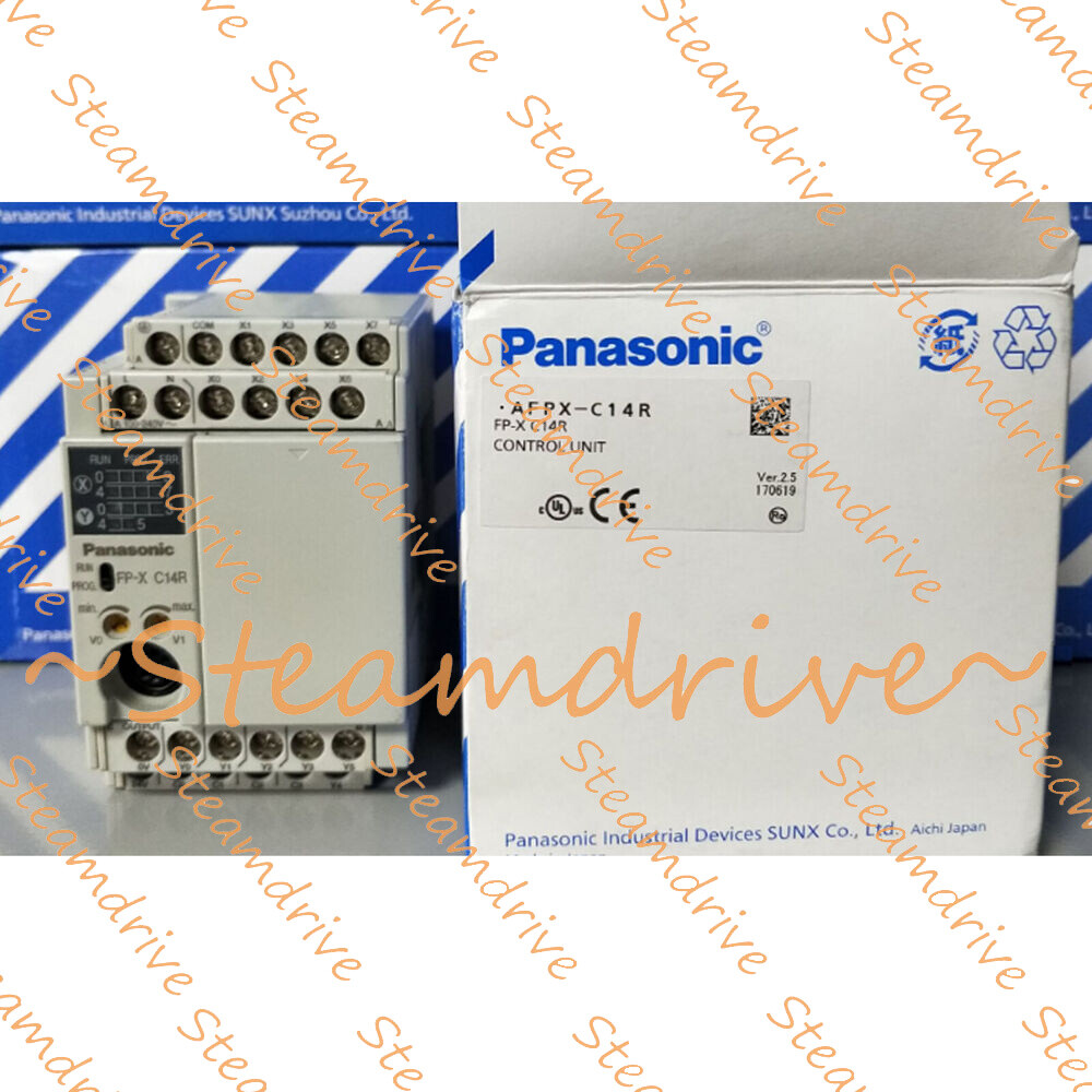 New PANASONIC AFPX-C14R (FP-X C14R) Control Unit