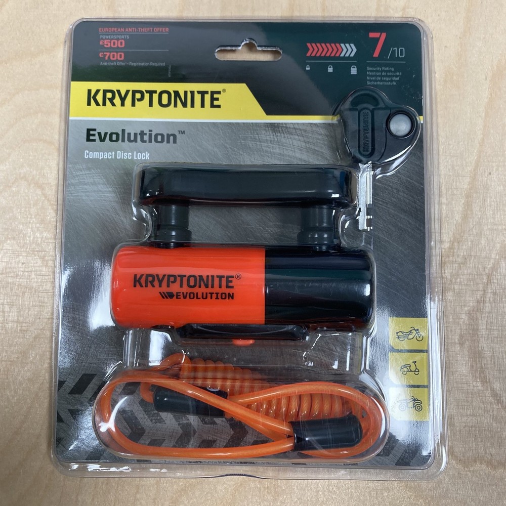 Kryptonite Bike Lock Evolution Compact Disc Lock