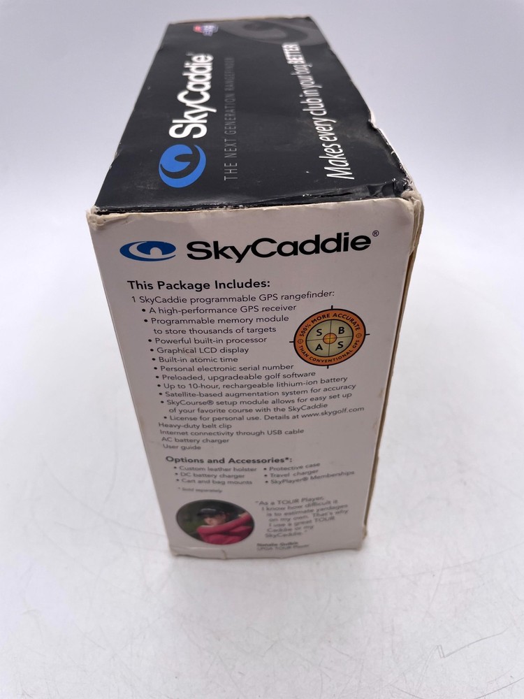 SkyGolf SkyCaddie SG2 Handheld Golf GPS Rangefinder Programmable Digital Display