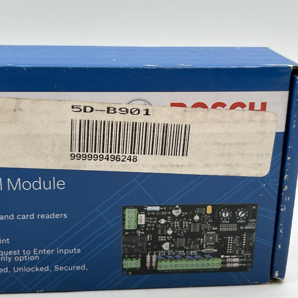 NEW!! Bosch Door Controller Access Control Expansion Module Board - B901