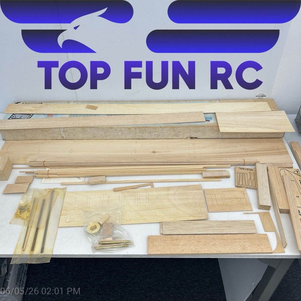 Sig Riser 100" balsa Rc Plane Kit 100" RC-62 kit