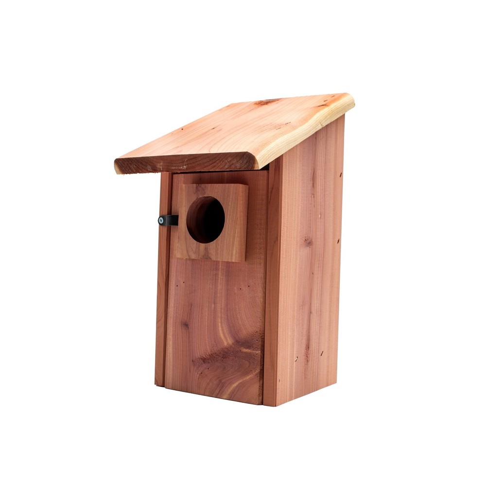 New Cedar Bluebird House W/ Predator Guard & Weatherproof Construction