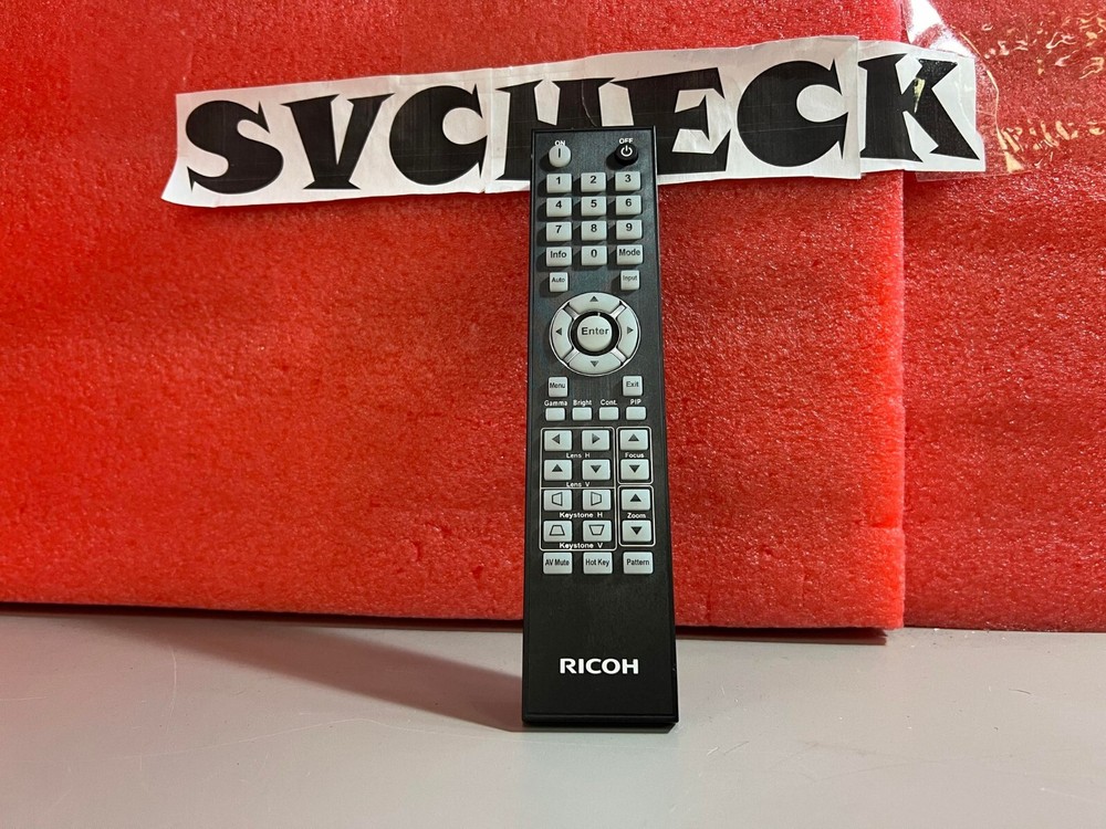 Leankle Remote Controller IR12061 for Ricoh Projectors