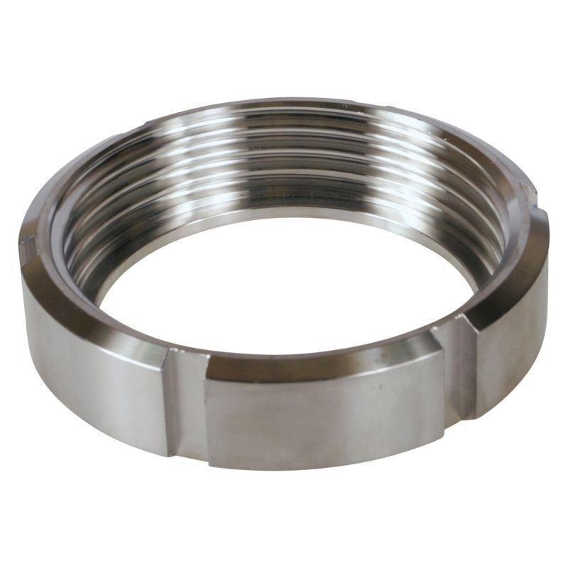DIN Round Nut | 80mm (3 inch) - Sanitary SS304 (3 Pack)