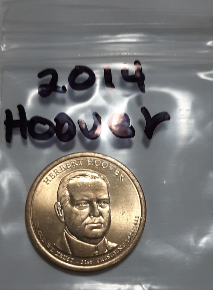 2014-D President Hoover Dollar