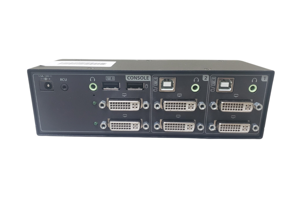 Emerson Cybex SC920 Secure Dual-Head DVI-I Desktop KVM Switch