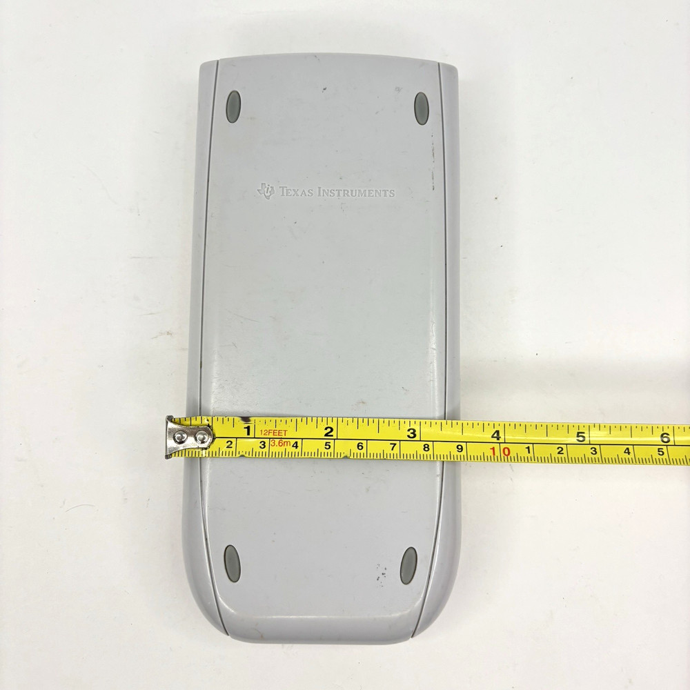 TI-84 Plus Graphing Calculator Silver Edition Texas Instruments Battery Tested