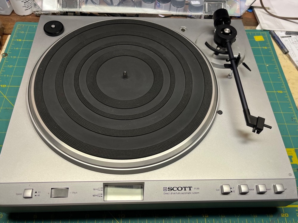 Scott PS-89 Turntable, for parts