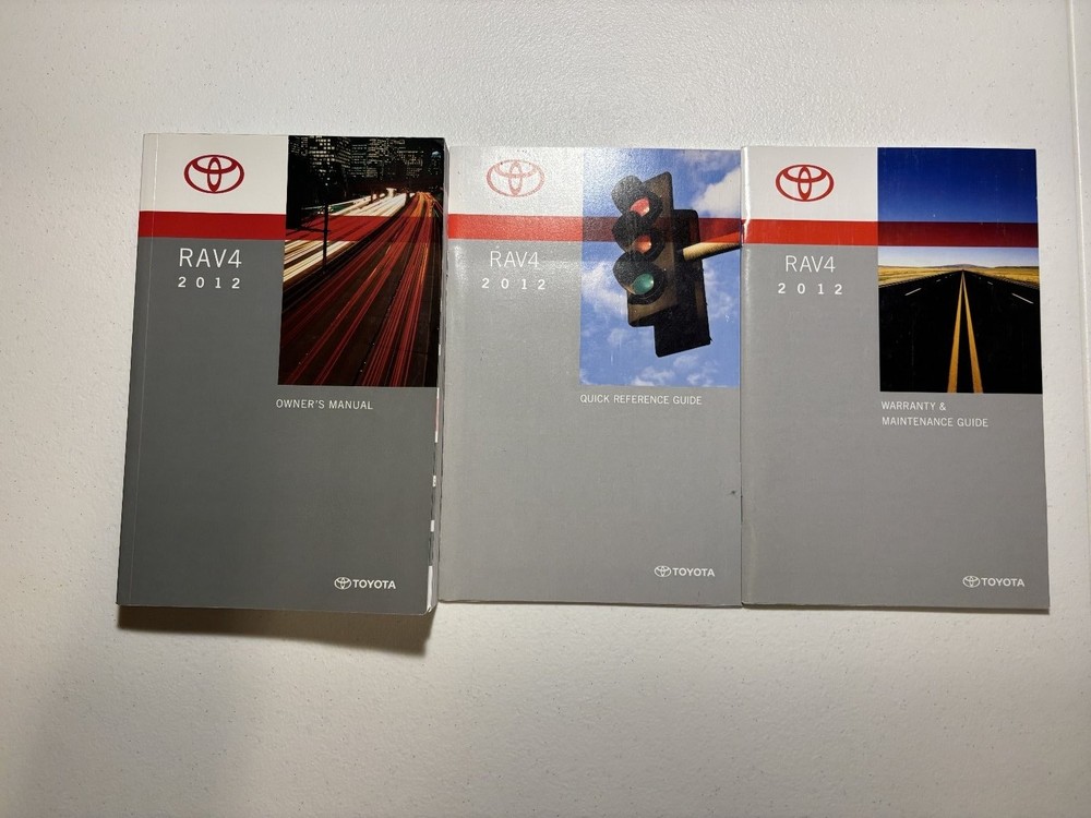 2013 Toyota RAV4 Owner's Manual Set