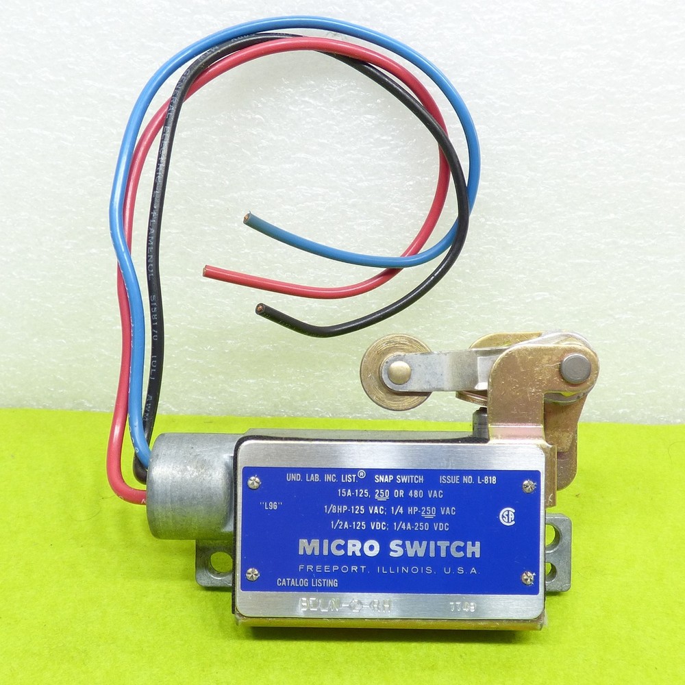 Honeywell bzln-2-rh microswitch micro switch