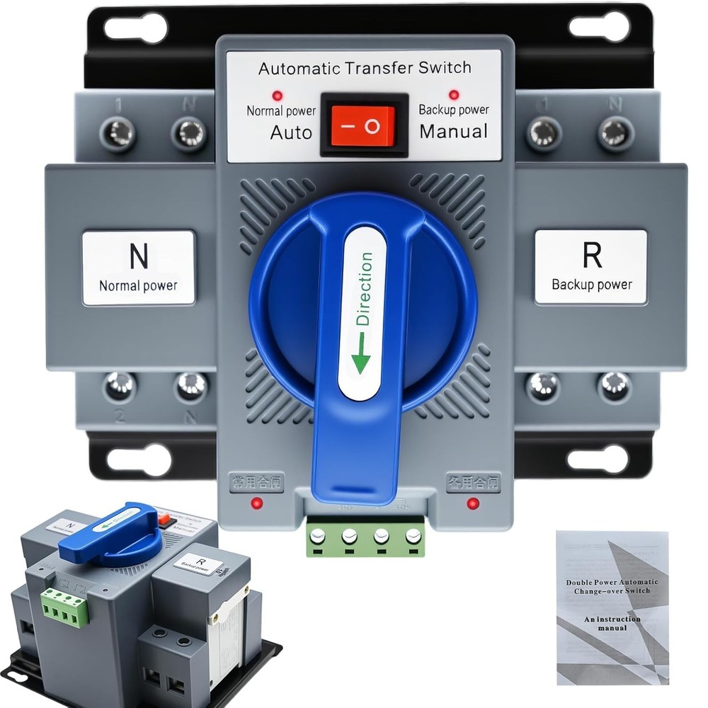 Certified 110V 63A ATS Automatic Transfer Switch for Versatile Applications