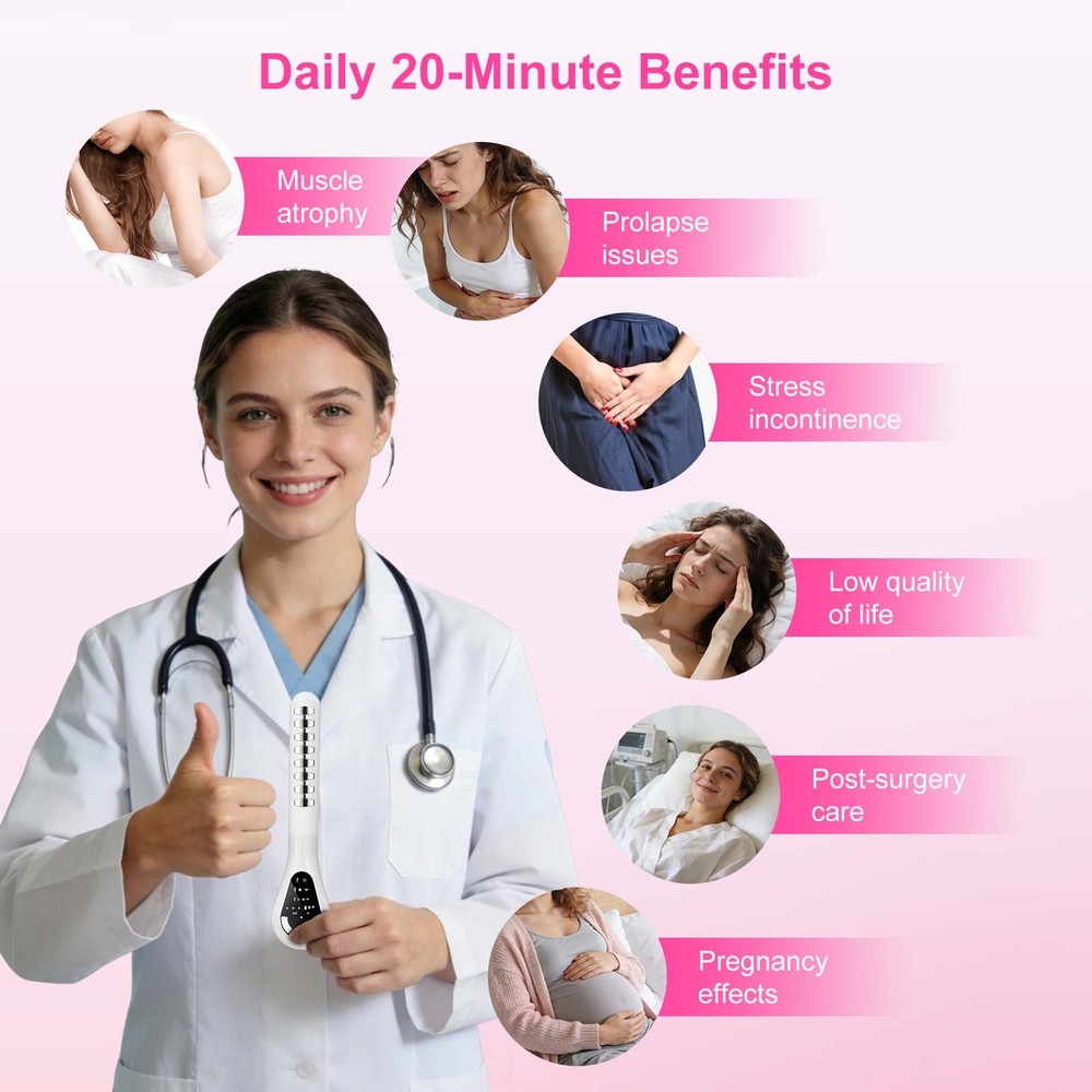 Advanced Microcurrent Device Vaginal Rejuvenation Cervical Health Bacterial Care