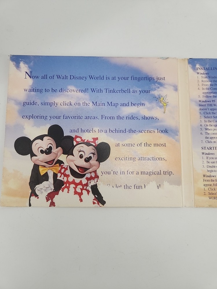 The Walt Disney World Explorer CD-ROM (Windows) Disney Interactive