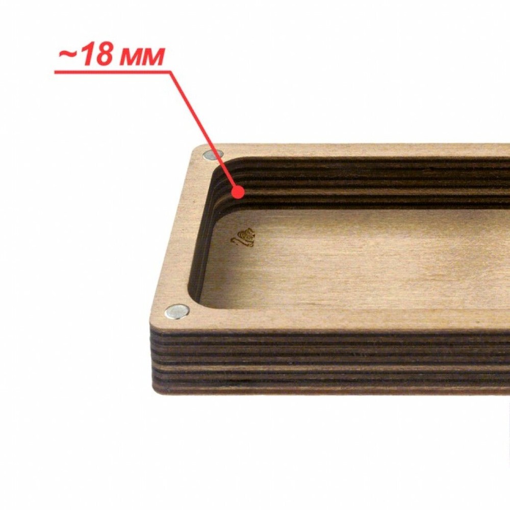 Plywood Needlework Box + 28 spools Needlework Organizer Thread/Floss organizer