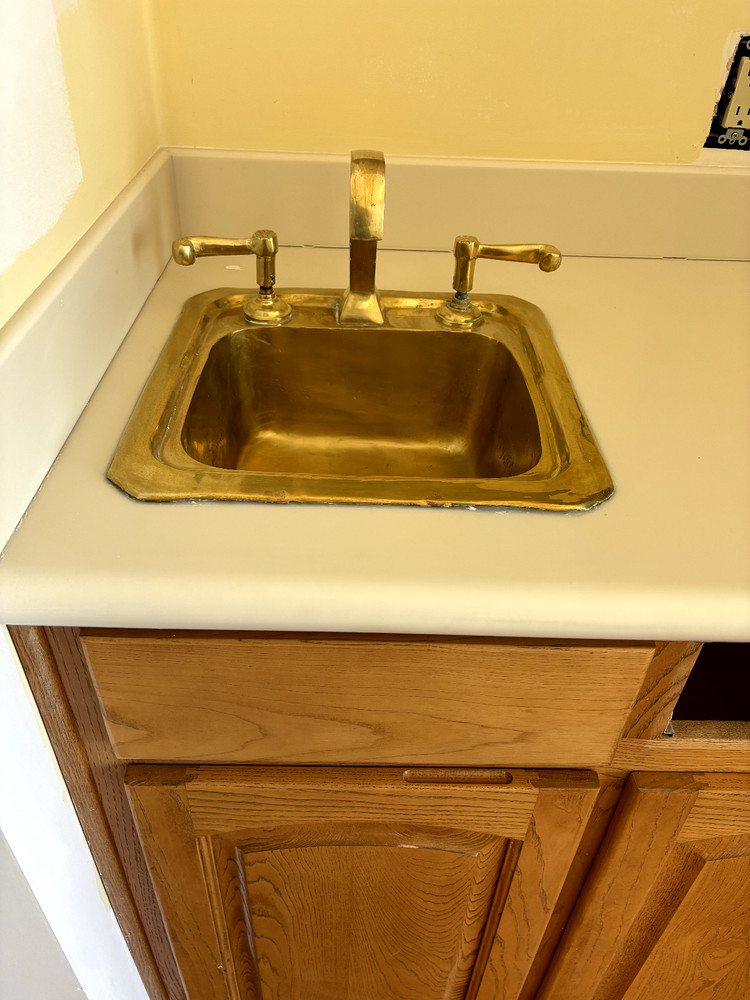 solid brass hummer handmade bar sink with faucet
