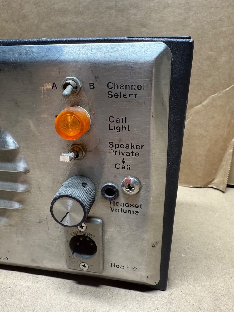 CLEAR-COM KB-111 INTERCOM STATION (STYLE #1)