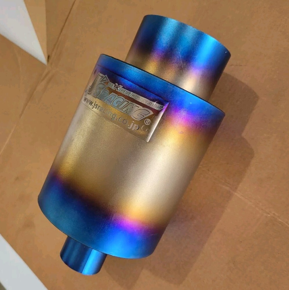 J's Racing Titanium Universal Street Mini Muffler
