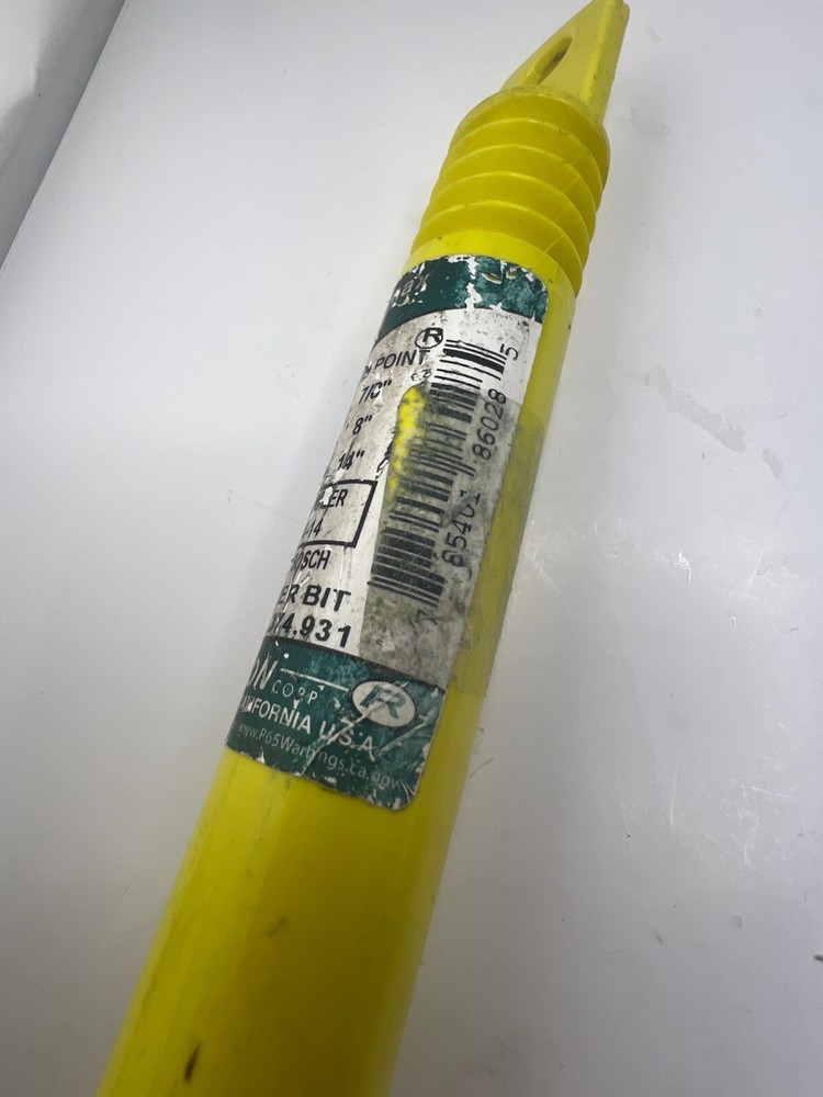 Relton 7/8" x 14" Multiple Cutter Pyramid Point Hammer Bit SDS-Max PMX-14-14