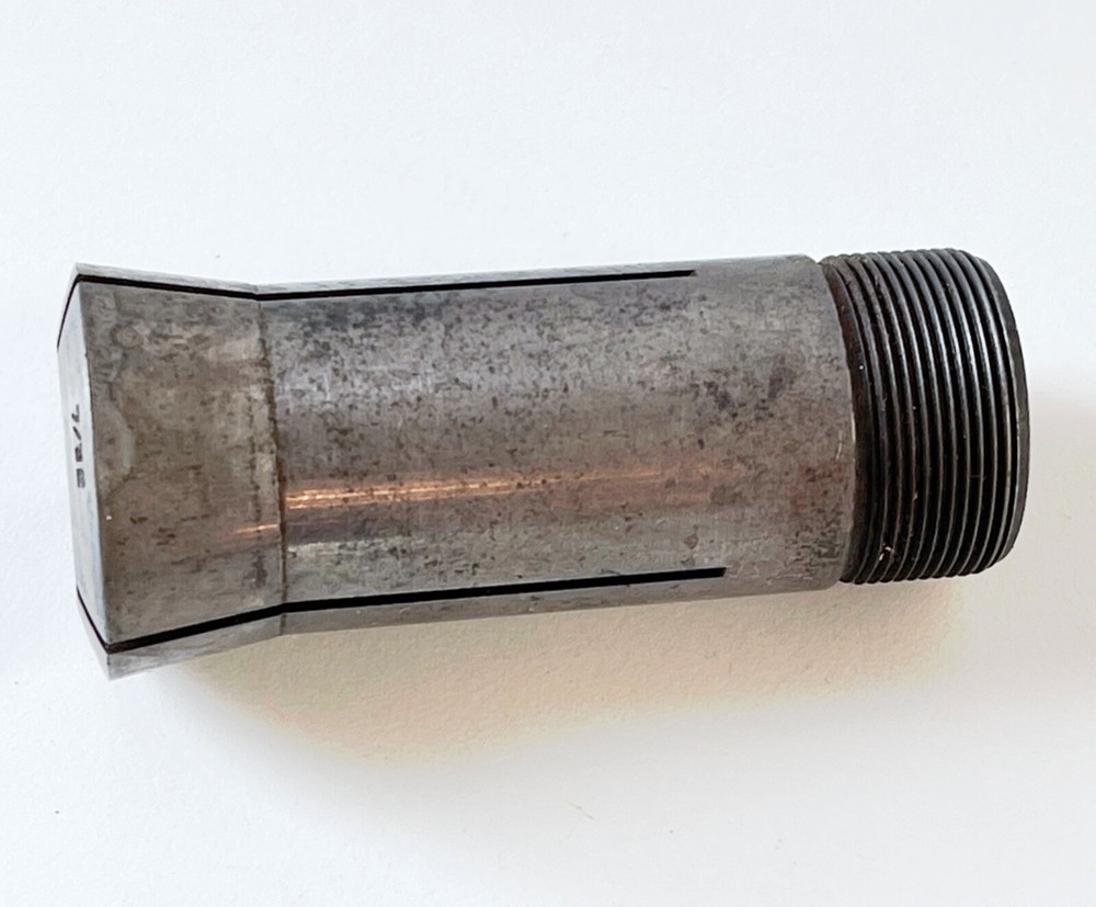 7/32" HARDINGE 5C Round Collet External & Internal Threads USA .2187"