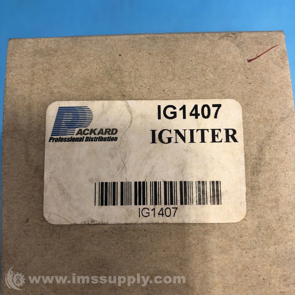 Packard Inc. IG1407 Flat Silicon Carbide Igniter FNFP